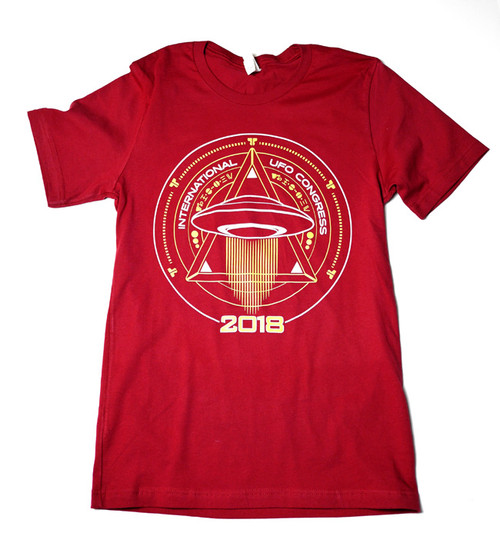 Red UFO Congress T-Shirt Red UFO Congress T-Shirt