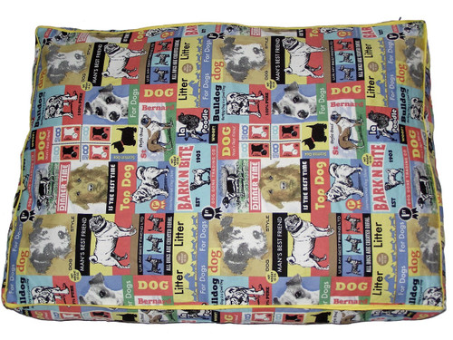Eco Lounge Vintage Dog Print Eco Lounge Vintage Dog Print