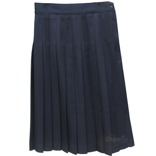 Girls School Uniform Pleated Skirt Poly (1.5" Pleats)
