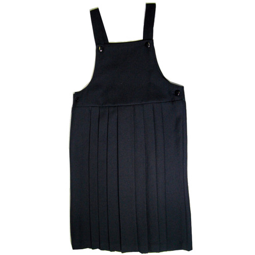 Classic Navy Jumper Eight Pleats Front and Back - Poly Wool