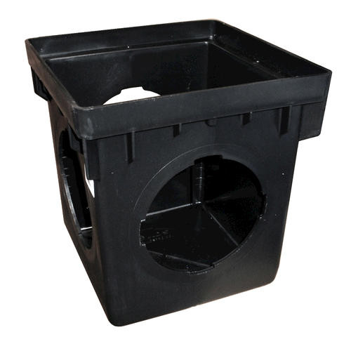 NDS 12" x 12" Catch Basin w/Three Opening (Each) The Drainage Products Store