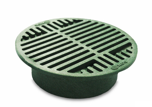 Drain Cover Outdoor NDS 8-Inch Round Grate Heavy Duty Drain