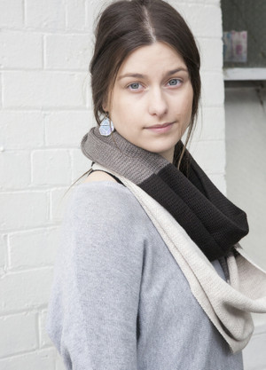 Block Colour Infinity Scarf