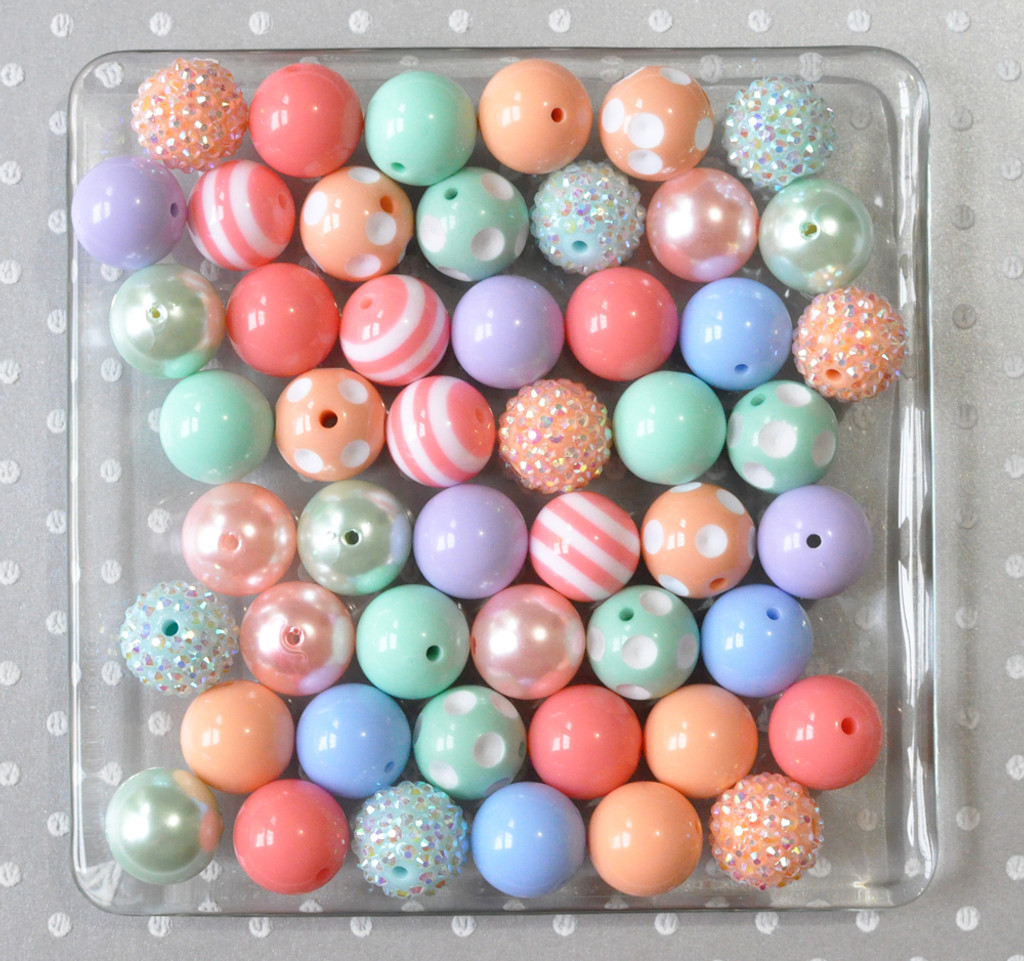Chunky bubblegum beads Sale