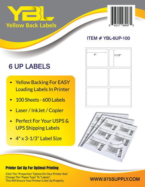 label 6 per page