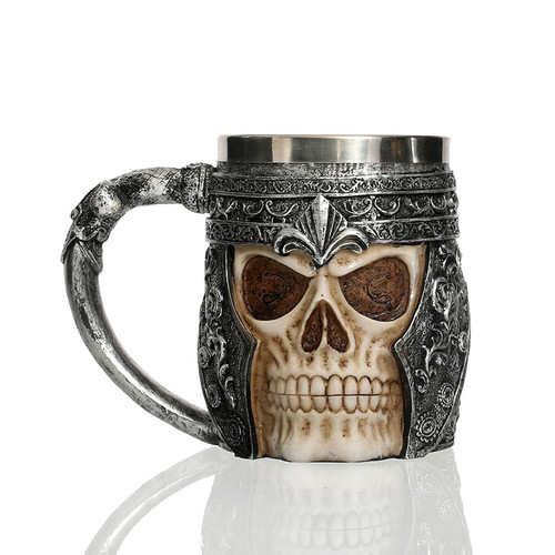 Ancient Nord Drinking Tankard Mug - Skull Helmet Cup Skyrim Elder Scrolls Ancient Nord Drinking Tankard Mug - Skull Helmet Cup Skyrim Elder Scrolls