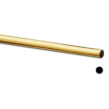 Jeweler's Brass/NuGold Round Wire, 14Ga (1.6mm) By the ft | 130314F |Bulk Prc Avlb Jeweler's Brass/NuGold Round Wire, 14Ga (1.6mm) By the ft | 130314F |Bulk Prc Avlb