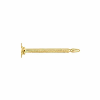 14/20 Yellow Gold-Filled 2.5mm Post Earring with Pad | Sold by Pair | 633082 |Bulk Prc Avlb| 14/20 Yellow Gold-Filled 2.5mm Post Earring with Pad | Sold by Pair | 633082 |Bulk Prc Avlb|