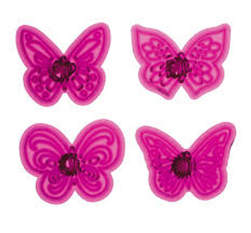 Lacy Butterflies Set of 4