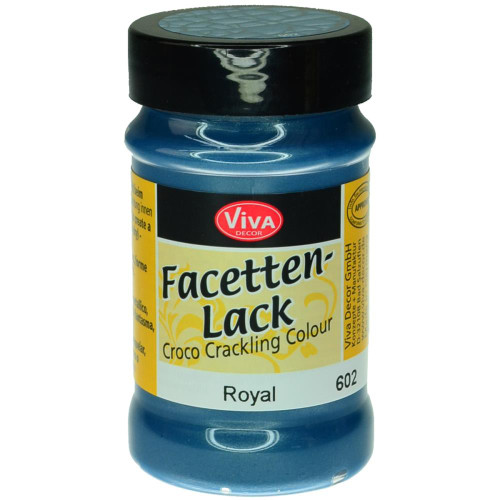 Croco Crackle Lacquer Royal