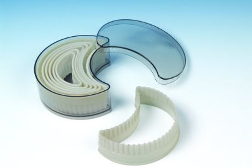 Fluted Half Moon 7 Piece Set
