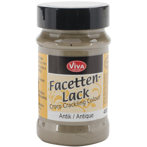 Croco Crackle Lacquer Antique