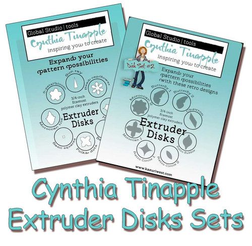 Cynthia Tinapple's Designer Extruder Disk Sets