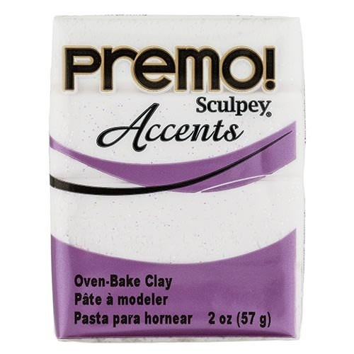 Premo! Sculpey® Accents - Frost White Glitter