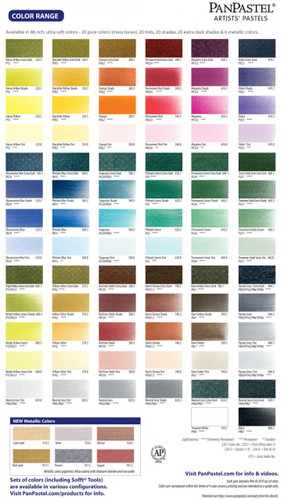 PanPastel Artists Pastels Color Chart