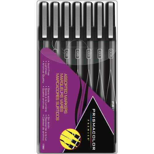 Prismacolor Premier Assorted Markers 7/Pkg