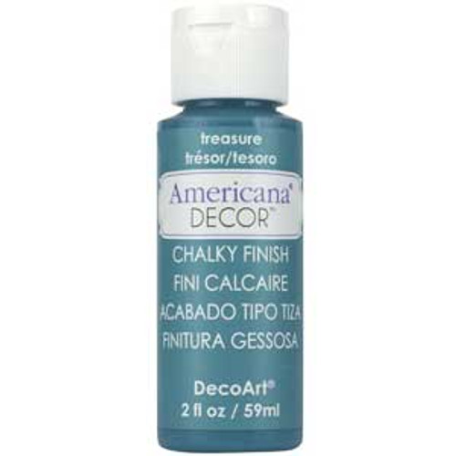 DecoArt Americana Decor Chalky Finish Paint - Treasure - 2oz