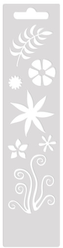 Mini Art Screen Stencil - Floral