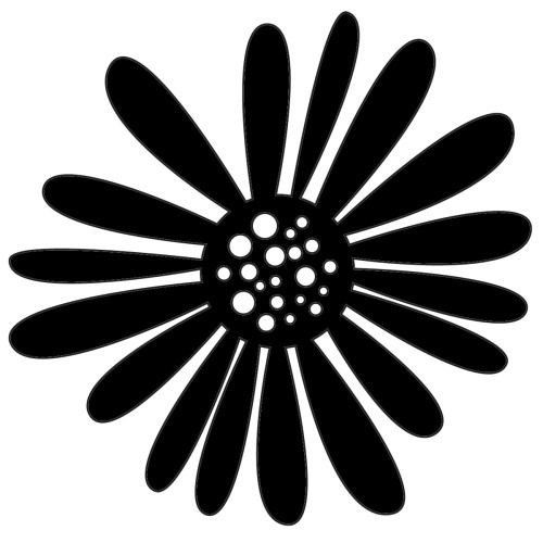 Crafter's Workshop Balzer Bits Mask 4"X4" Daisy Bits