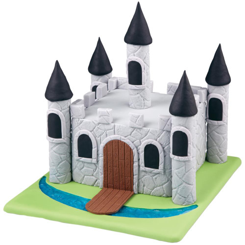 Flagstone and Wood Silicone Mat Set of 2