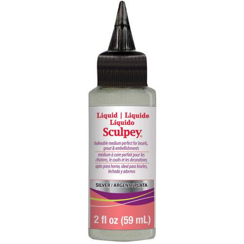 Sculpey® Liquid Bakeable Clay Silver