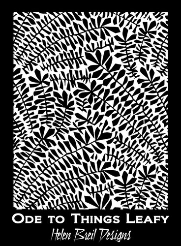 Helen Breil Silk Screens - Ode to Things Leafy