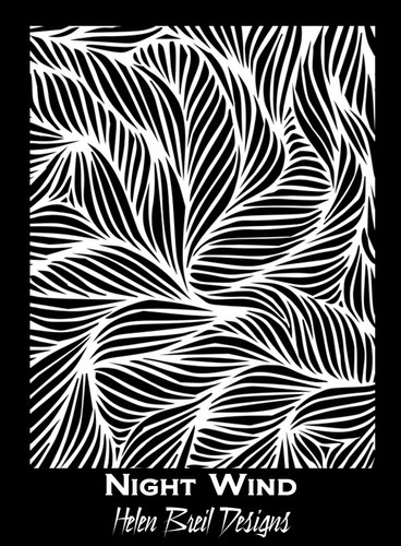 Helen Breil Silk Screens - Night Wind