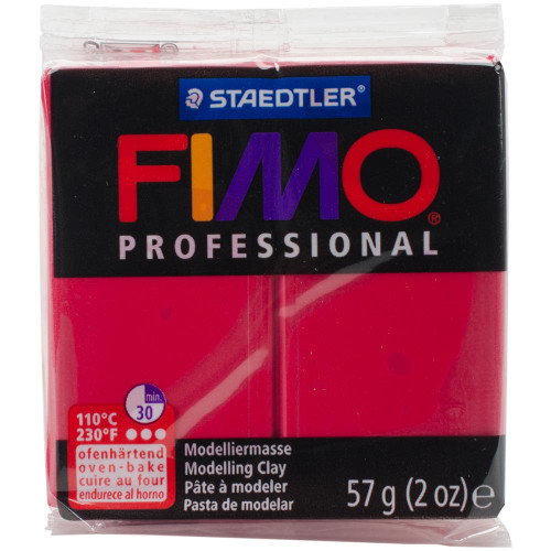 Fimo Professional Polymer Clay - Carmine