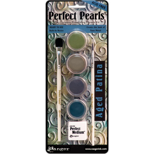 Perfect Pearls Pigment Powder Kit - Aged Patina