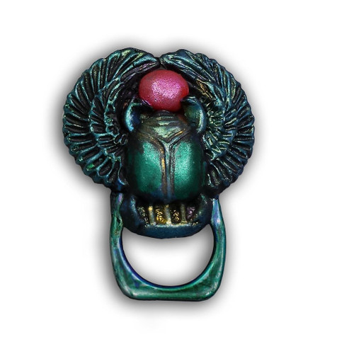 Egyptian Scarab Badge or Glasses Holder Free Tutorial