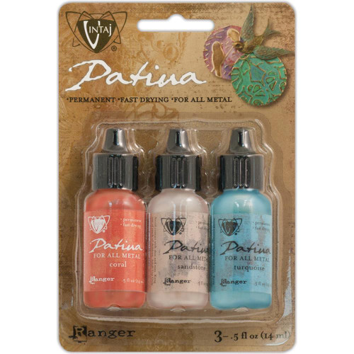 Vintaj Patinas Inks for Metals - French Riviera
