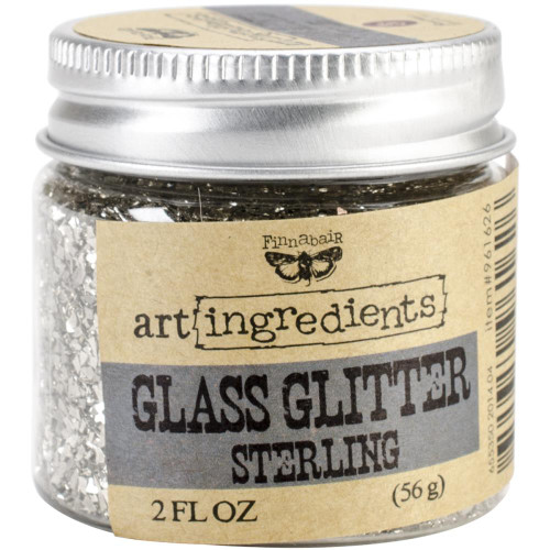 Finnabair Glass Glitter Sterling