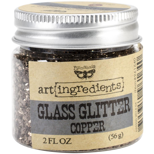 Finnabair Glass Glitter Copper