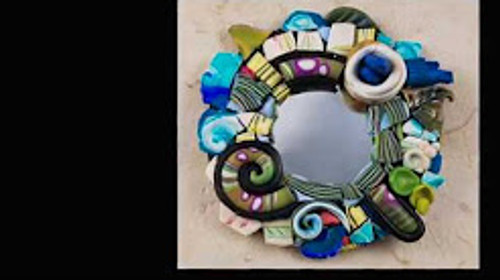 Polymer Scrap Mosaic Free Video by CF