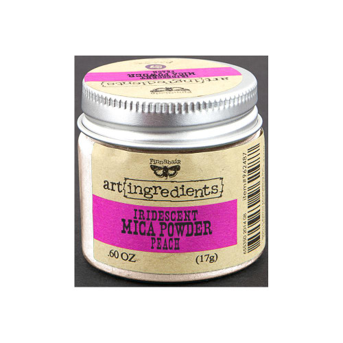 Finnabair Art Ingredients Mica Powder Peach Opal Magic