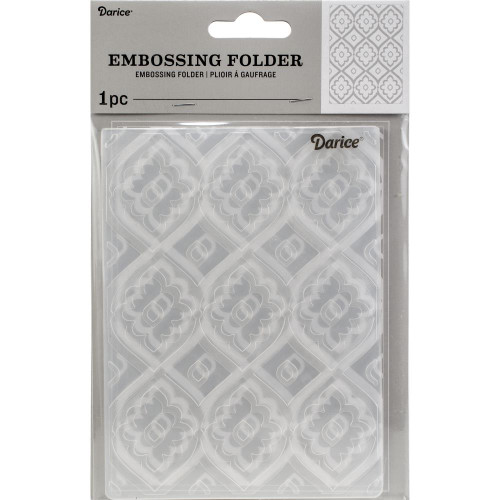 Background Embossing Folder 4.25"X5.75" - Tile Pattern