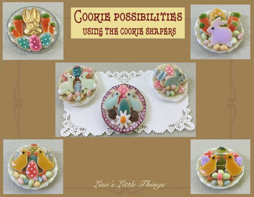Dollhouse Miniature Cookies by Lisa Engler