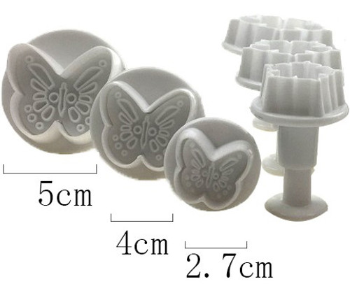 Butterfly Embossing Cutters 3 pc. Set B