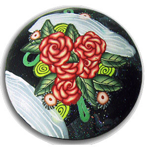 Embedded Cane Molded Cabochon