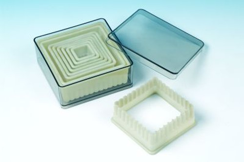 Fluted Square 9 Piece Set