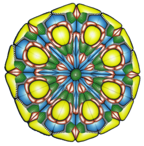 Yonat's Polymer Clay Mandala