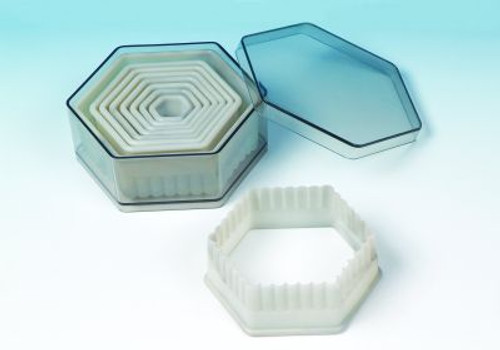 Fluted Hexagon 9 Piece Set