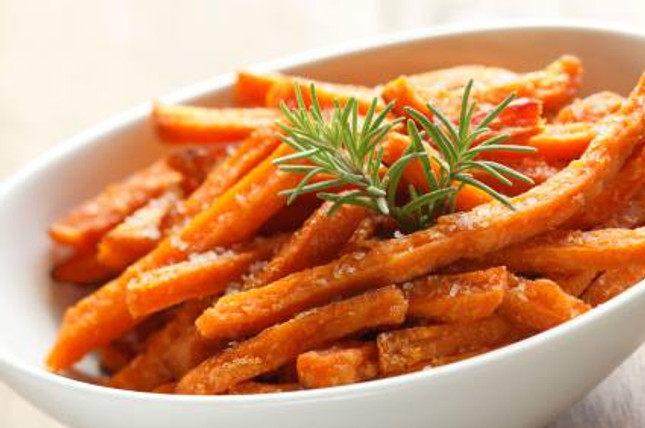 Slavo’s Herbed Sweet Potato Fries