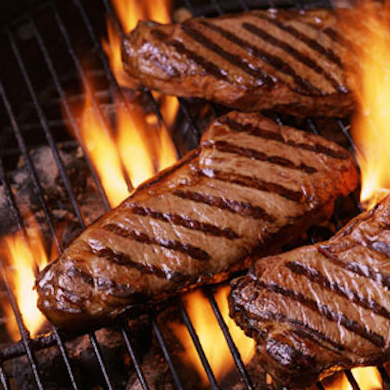 Slavo’s Steak, Asparagus and Baked Potato Campfire Dinner