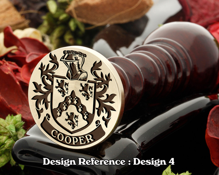Cooper (Ireland) Family Crest D4
