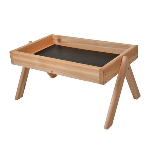 Ground Platform Feeder – Cedar