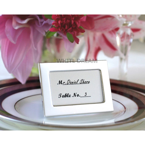 Silver - Photo Frames Wedding Favour | Place Card | Miniature Silver - Photo Frames Wedding Favour | Place Card | Miniature