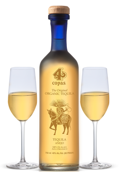 4 Copas Organic Anejo Tequila 4 Copas Organic Anejo Tequila