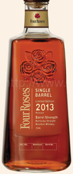 Four Roses single barrel 2013 limited edition Four Roses single barrel 2013 limited edition