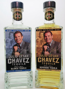Julio Cesar Chavez Blanco-Reposado Set Tequila Julio Cesar Chavez Blanco-Reposado Set Tequila